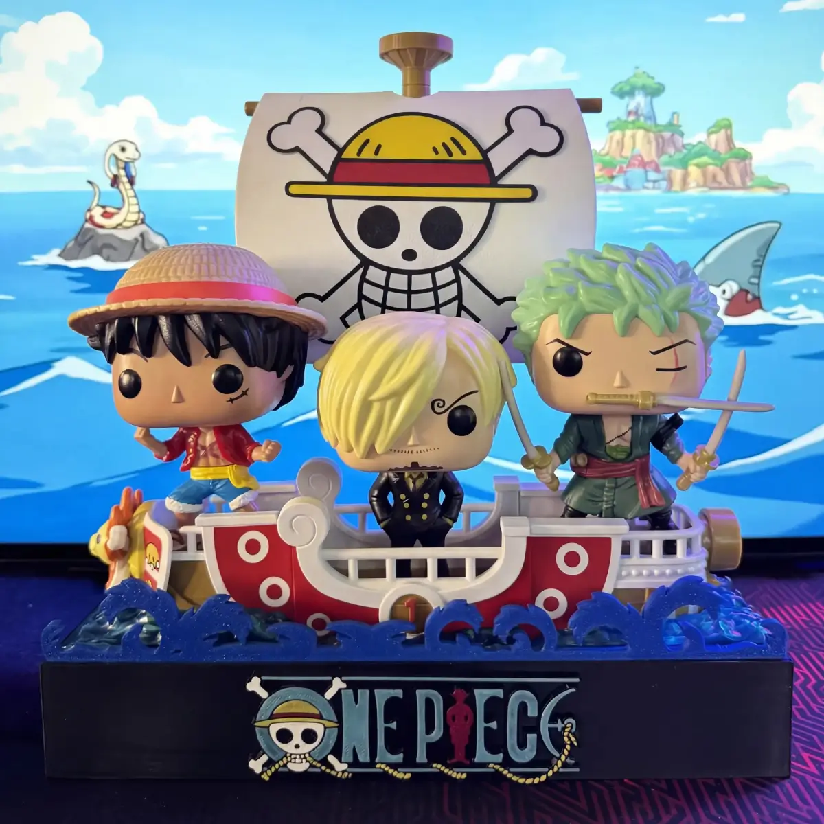 Espositore Funko Pop One Piece Kinder – Base Display Collezione